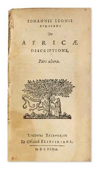 (AFRICA.) AFRICANI, JONANNES LEONIS. Africa, Descriptio IX Lib. Absoluta.